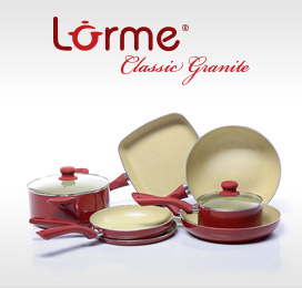 Lorme Classic Granite Pans and Pots