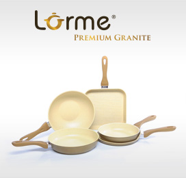 Lorme Premium Granite Pans
